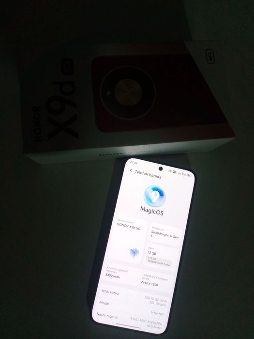 HONOR X9d 5G sotiladi olinganiga 3 kun buldi