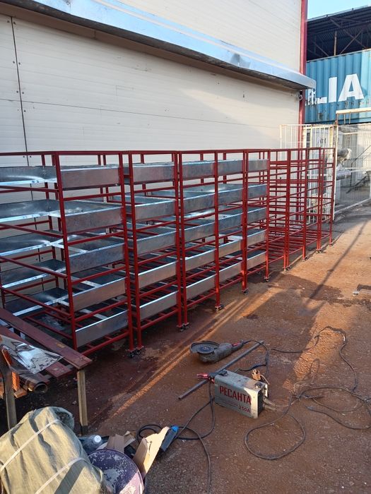 Клетки для перепелов и кур несушек