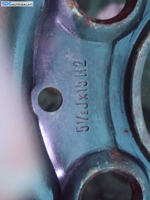 Roata Janta Tabla 5½Jx15H2 185 55 R15 Mercedes Clasa A Class W168 1997 - 2004 [M7217]