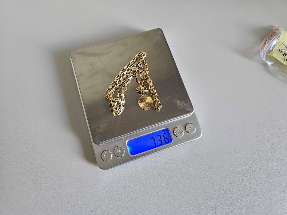 ПРОДАМ Цепочка Кулоном. ЗОЛОТО 585 Пробы 7.36 Грамма