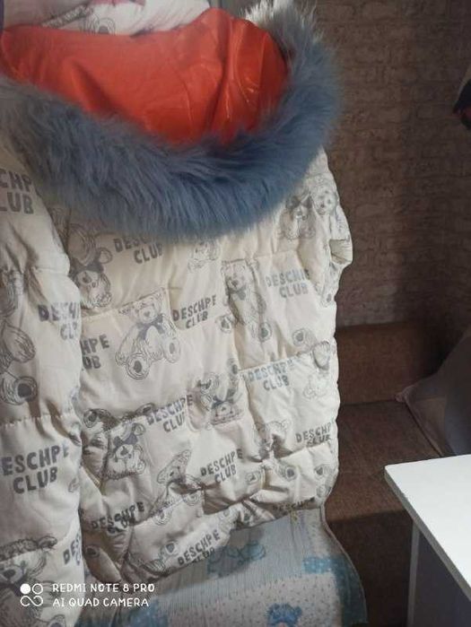 Куртка зимняя для девочки 10-11 лет