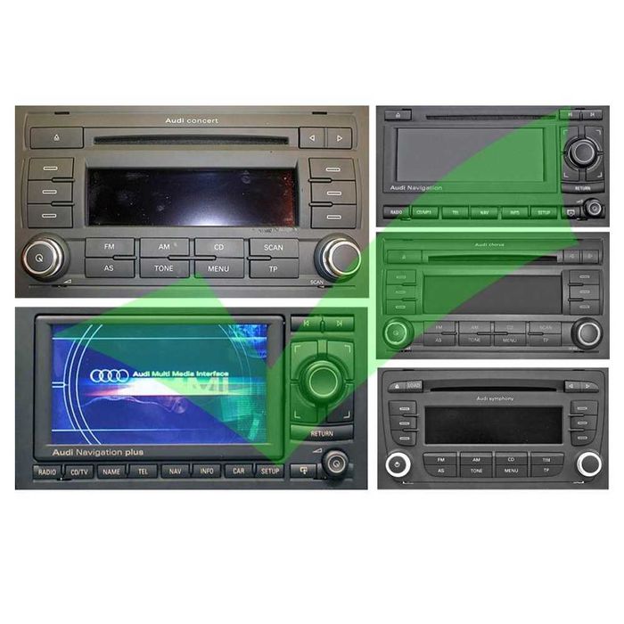 Bluetooth модул за Audi VW след 2010 г. RCD Chorus 3, Concert 3