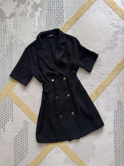 Платье твидовое