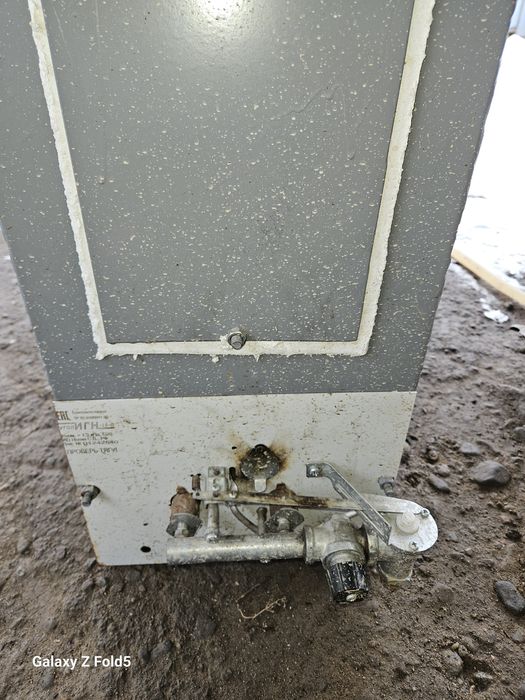 Печка  газовая в сборе