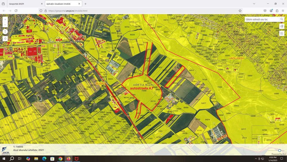 Vand teren extravilan Mun. Buzau