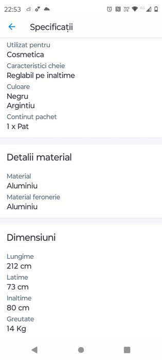 Pat cosmetică/masaj