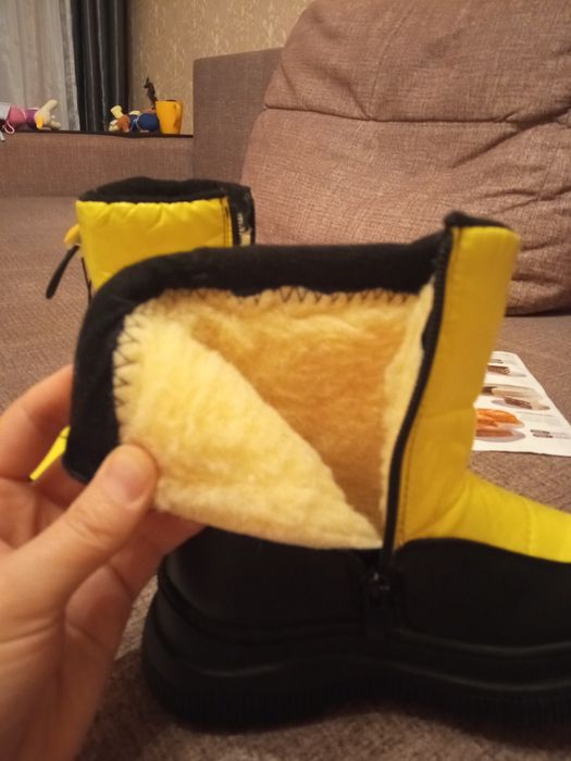 Сапоги детские дутики