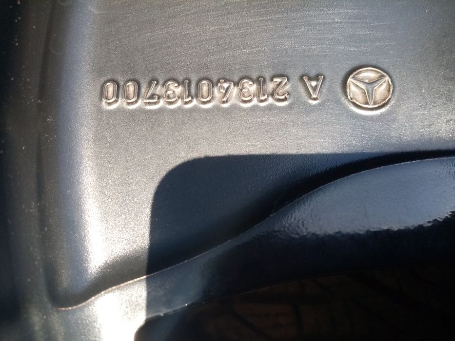 Jante Mercedes E class W 213 pe 18", anvelope iarna Pirelli Dot 2021