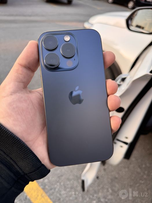 iPhone 15 Pro Kok Tyomniy Siniy | KAROBKA DAKUMENT