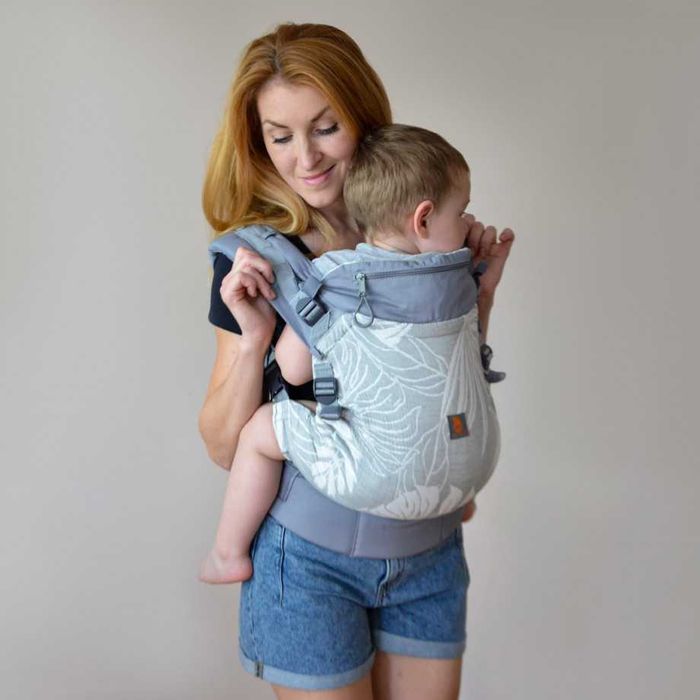 От 2+ месеца | Ергономична раница за бебе Nashsling Combi (100% памук)