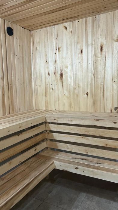 Семейная баня на дровах