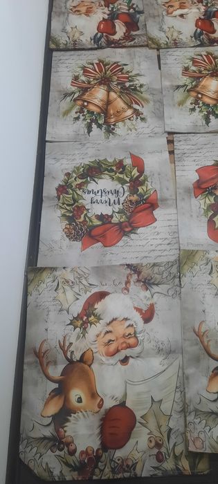 Huse scaune craciun noi 8buc