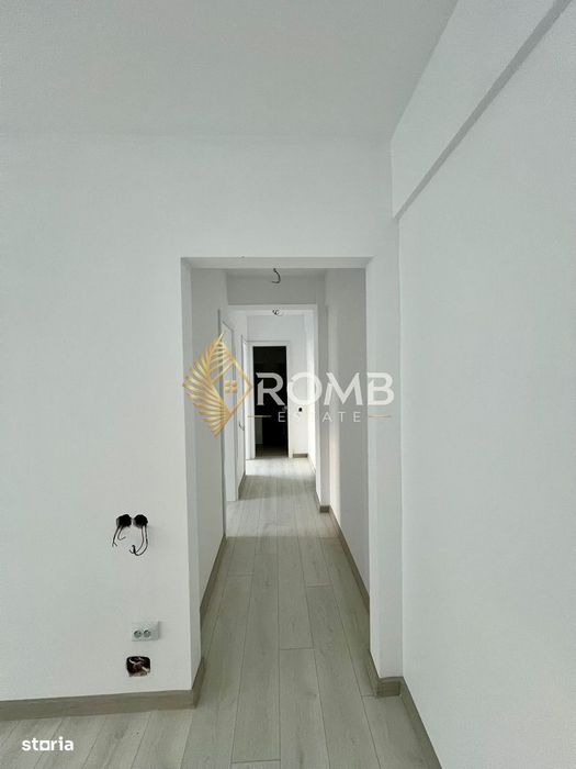 Apartament 3 camere, 70 mp utili, balcon, parcare, finisat, zona Pod I