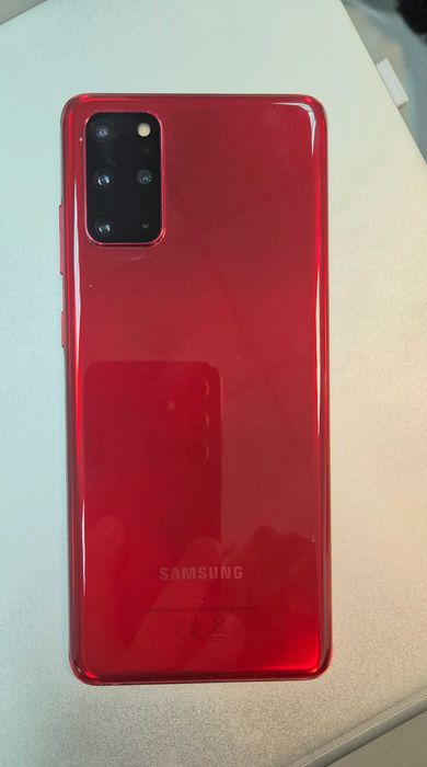 Vand telefon Samsung S20+, plus, 5G, rosu, in stare foarte buna