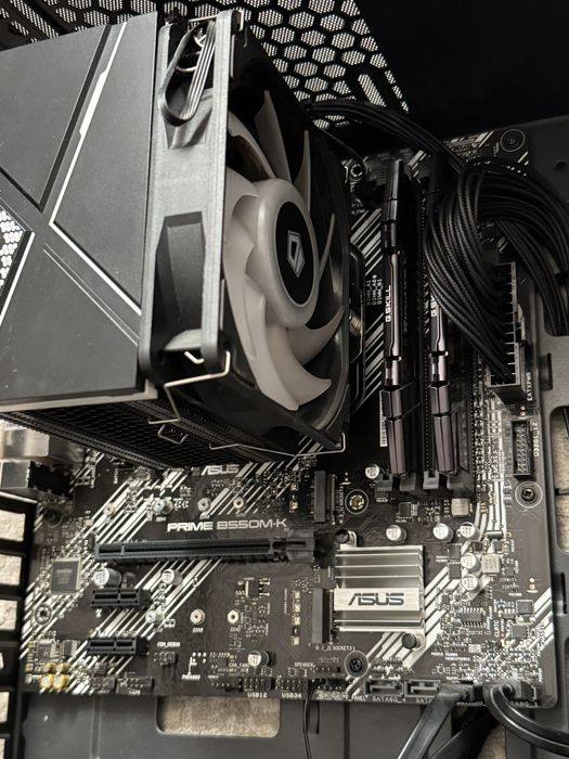 Комплект ryzen 5600, b550, 16gb