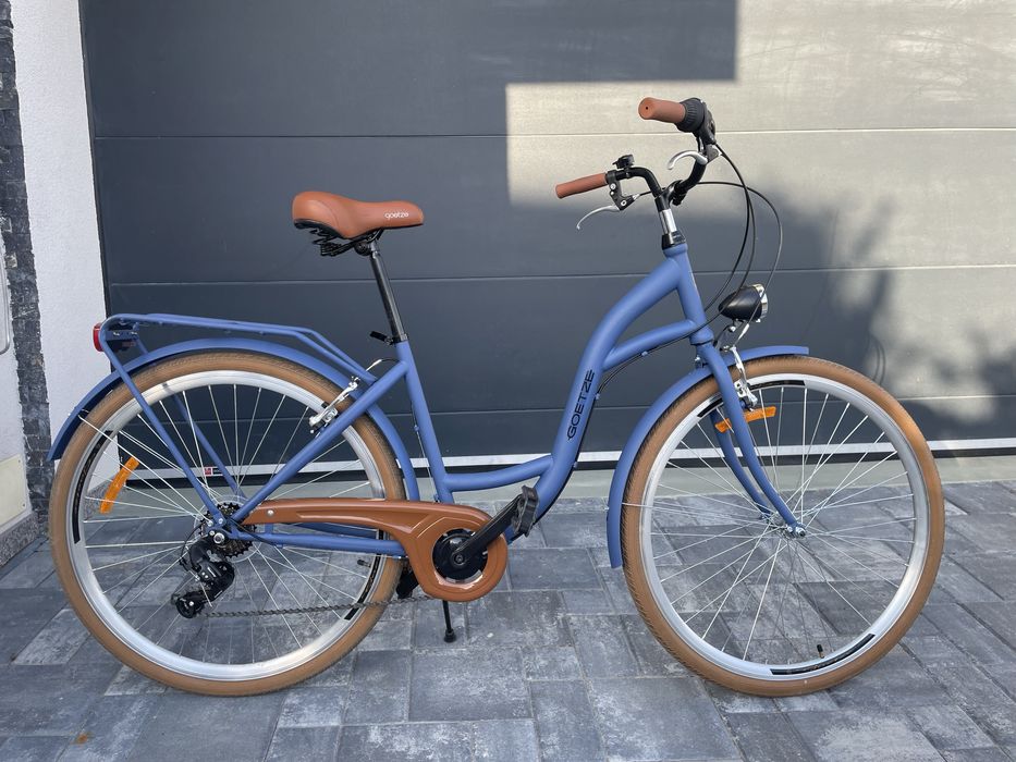 Bicicleta oras Goetze 28” dama, 7 viteze Shimano, retro urban