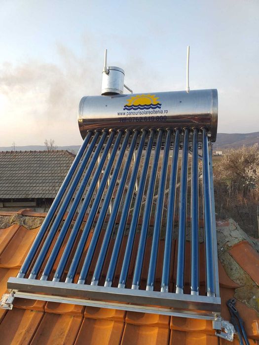 Panou solar apa calda nepresurizat – integral INOX – 150 L