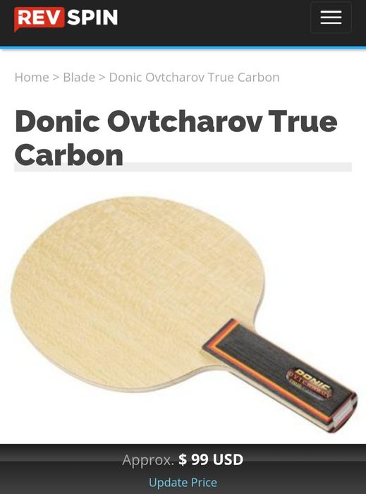 Paleta tenis de masa Donic cu  Dignics 09 C și Tenergy  05