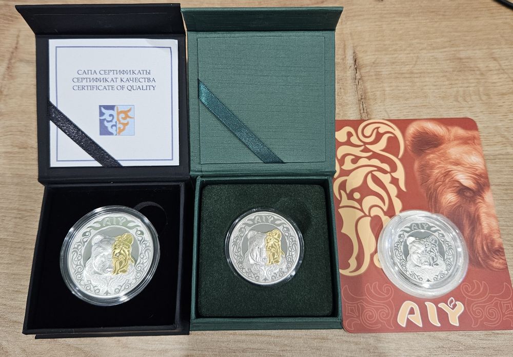 Монета Медведь 2024 года