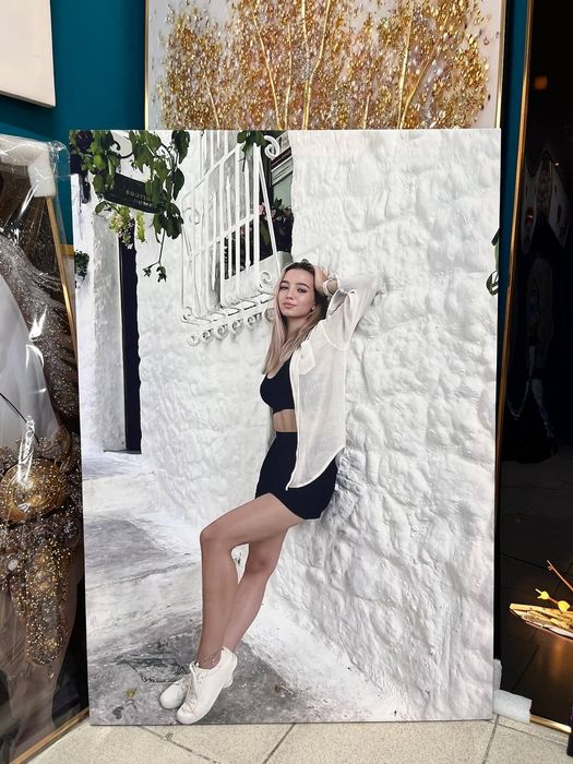 Печать фото на холсте