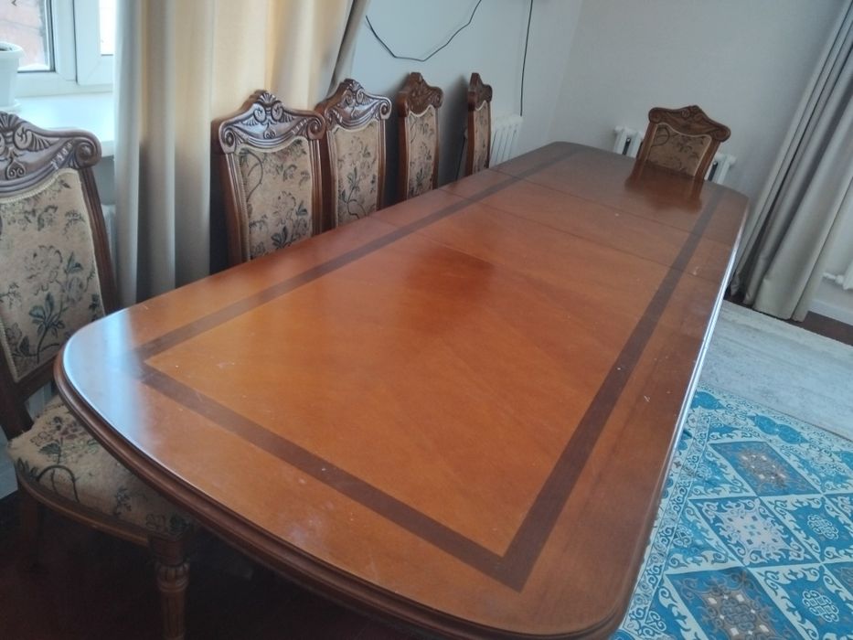 Стол и стул 12 двенадцать шт