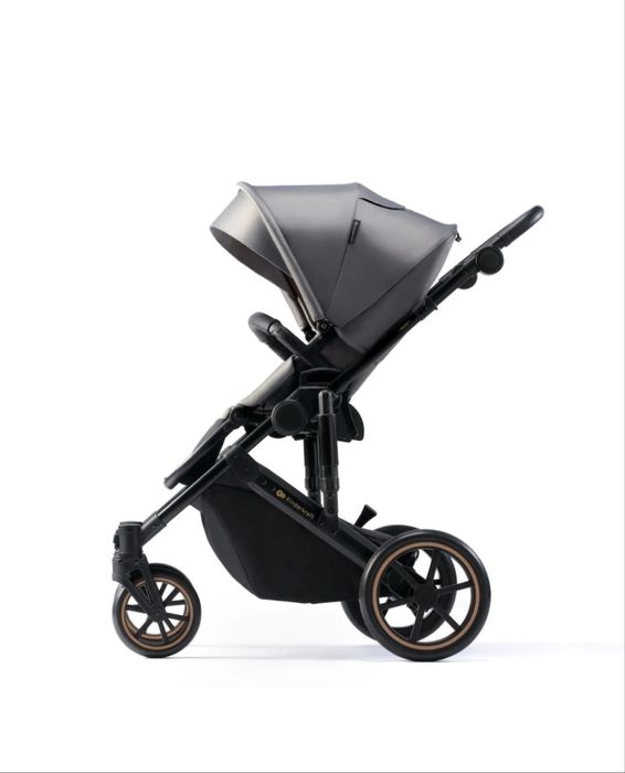 Carucior 3 in 1 Kinderkraft PRIME 2 3in1 MINK PRO, Grey