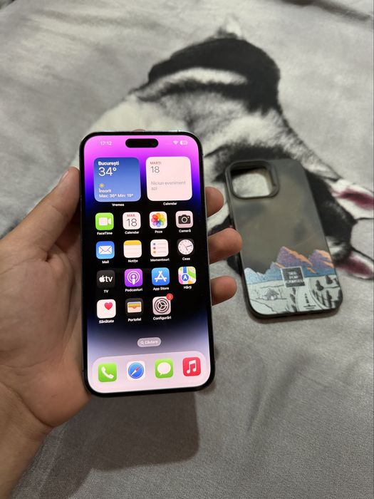 IPhone 14 PRO MAX 100% bateria Deep Purple mov