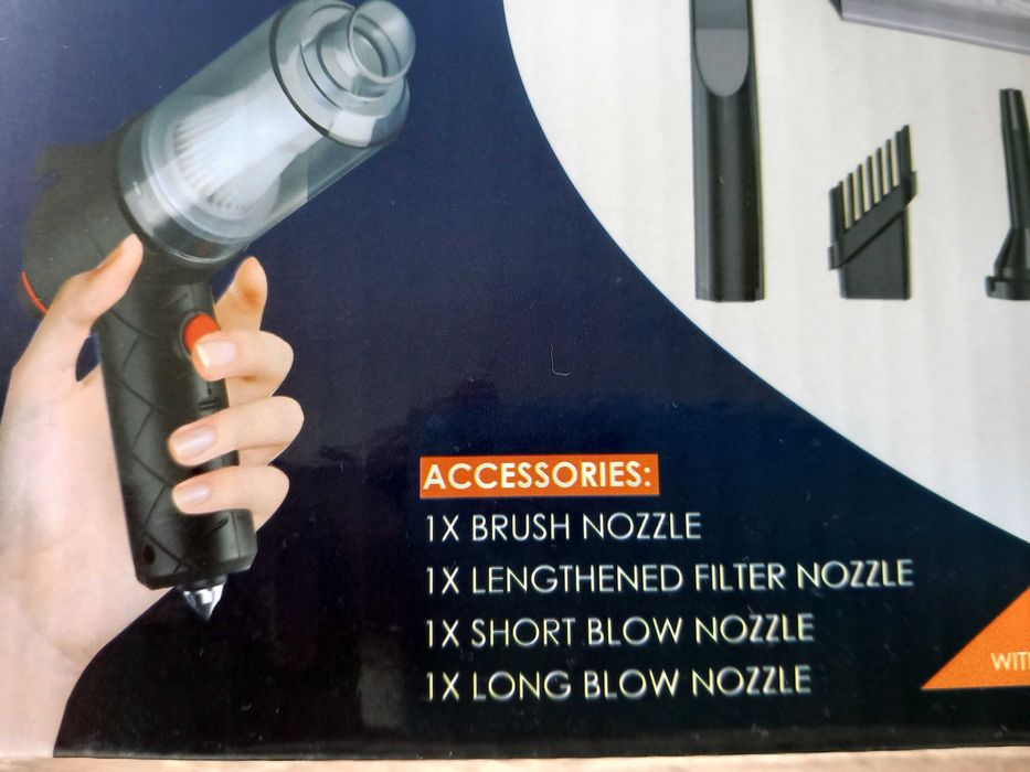 Мини прахосмукачка 6 във 1