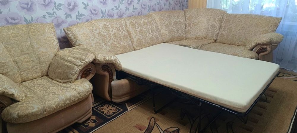 Угловой диван и кресло "Детройт"