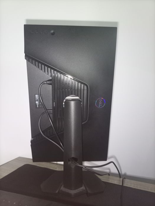 Monitor Gaming LED IPS Dell 27", QHD (2560x1440), 165Hz, 1ms, AMD FreeSync™ Premium, NVIDIA G-Sync™ Compatible, HDMI, 2x DisplayPort, Pivot, negru
