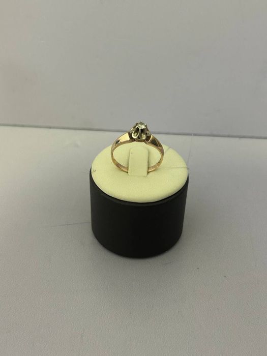 Золотое кольцо с бриллиантом, 585 / СА63737