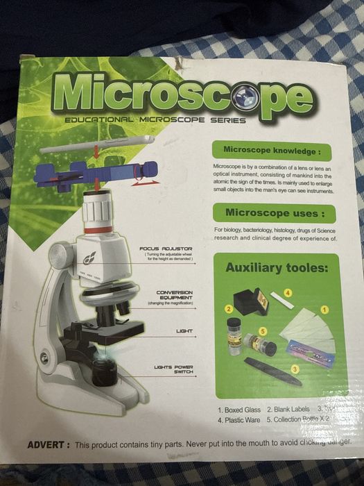 Микроскоп игрушечный 8+