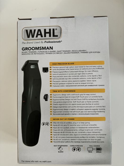 Wahl Professional GroomsMan aparat de tuns kit trimmer complet