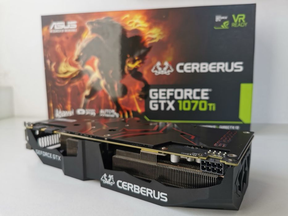Placa Video Gtx 1070ti Asus Cerberus 8Gb