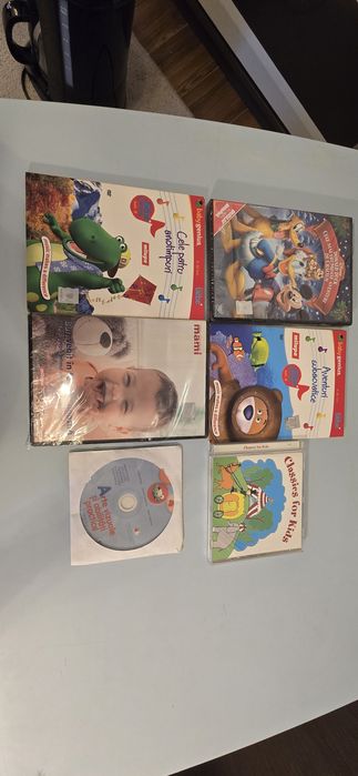 Colectie 15 cd uri pentri copii (muzica si jocuri)