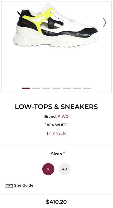 F_WD Novel Sneakers ОРИГИНАЛНИ дамски сникърси 41/26см