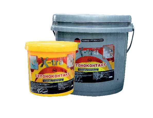 Betonokontakt (4 kg, 12 kg) – devor va beton uchun grunt