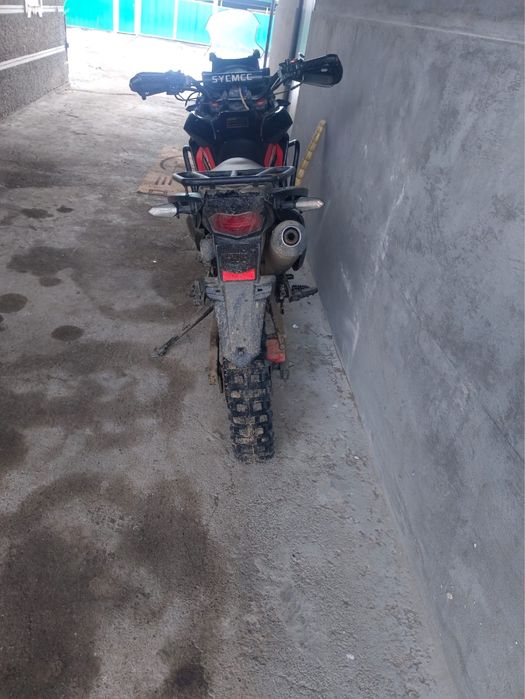 Мотоцыкл с пробегом