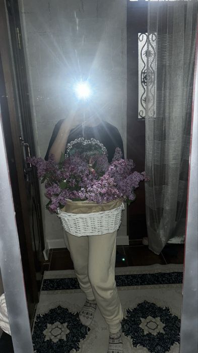 Свежий сирень букет