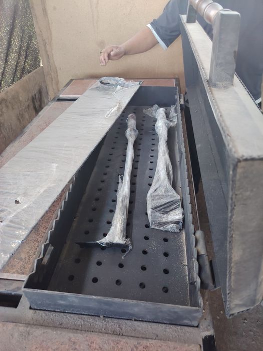 Мангал с гранитным столом