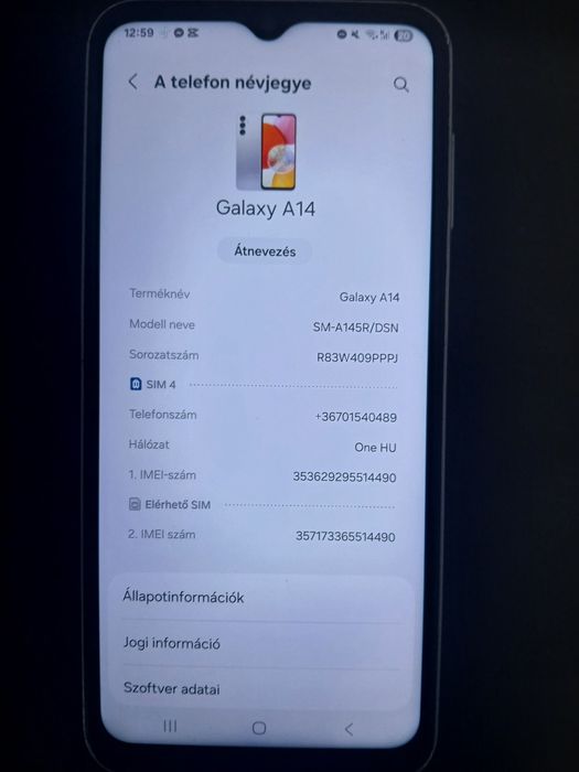 Samsung galaxy A14