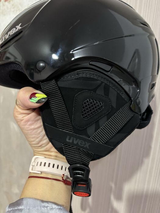 Каска за ски UVEX P1 us Gem WL Schwary