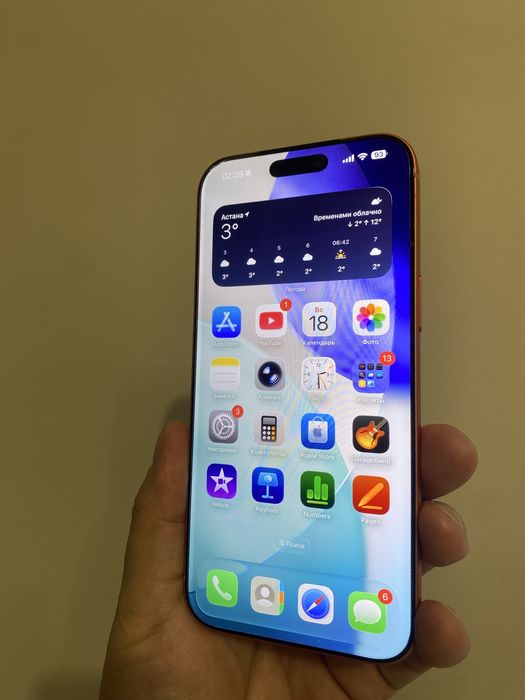 Iphone 17 pro max orаnge 256 / 100%