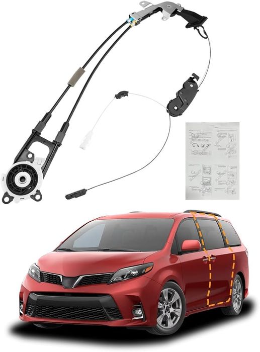 Трос механизм сдвижной двери доводчик toyota sienna