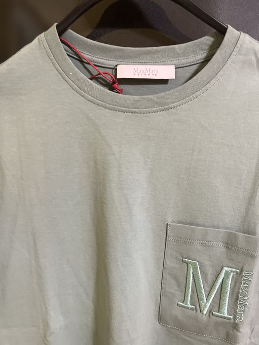 Дамска тениска Max Mara-цвят мента