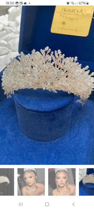 Diadema, coronita nunta