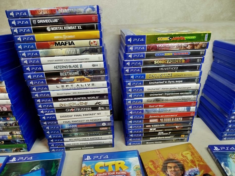 Диски на ps4 ps5 игры