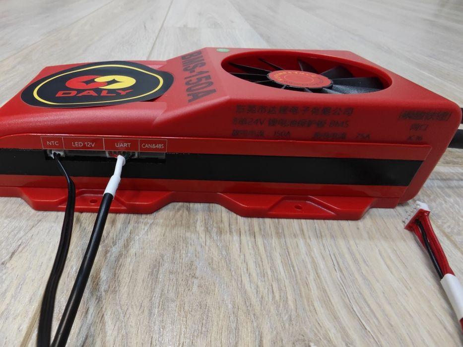 Бмс плата DALY 24в 150а 8ми канальный