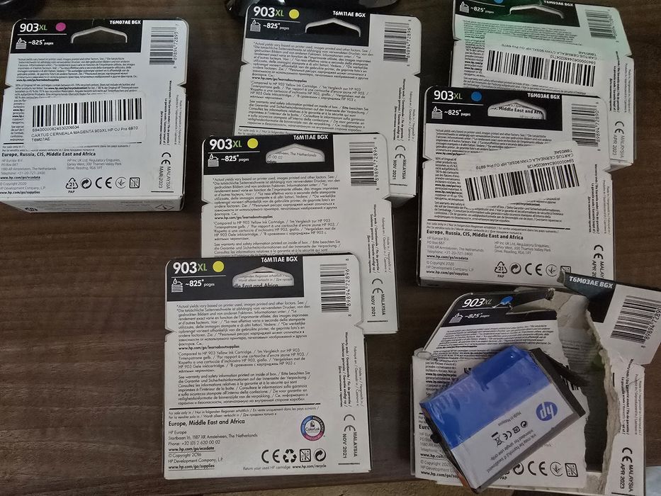 Cartuș HP 903 xl color , magenta, yellow, cyan imprimanta multifuncțio