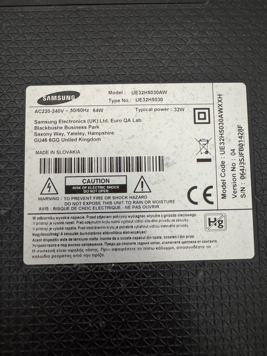 Televizor Samsung Full HD 81Cm UE32H5030AW